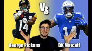 Metcalf VS Pickens - WR1 Elimination Bracket Challenge (Emergency Matchup)