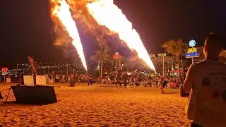 Amazing Fire Show 🔥(Batu Ferringhi Fire Phantom)