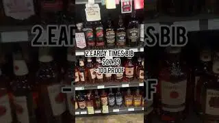 Best bottles in $20-$30 range!#bourbon #bourbontok #ogd114 #earlytimesbib #rittenhouse #whiskey