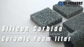 Silicon Carbide Ceramic Foam Filter for Iron
