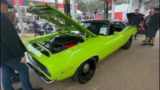 1970 440-6 V code Cuda pistol grip 4 speed mecum Kissimmee 2025 let&rsquo;s take a look #mopar #mecum 👀