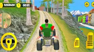 ATV Mountain Bike Taxi Racing Game #2 - ATV Bike Games - Mountain ATV Bike Taxi