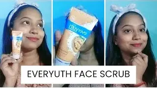 Everyuth Walnut Scrub Review | Clear Glowing Skin | Honest Skincare Review
