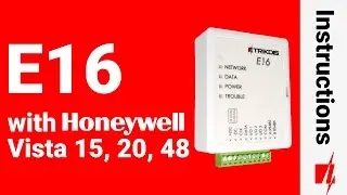 Connect E16 to Honeywell vista + Protegus (Tutorial)