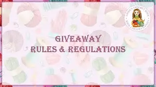 Giveaway Rules & Regulations