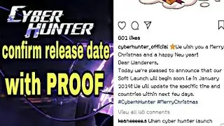 Cyber Hunter Android release date | confirmed with proof.