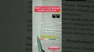 neet 2022 important pyq for neet 2023😍🤩| #neet2023 #ncert #neet