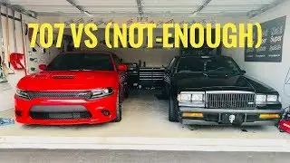 Dodge Hellcat and Buick Grand National baseline Race