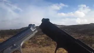 Shooting the beretta 96 Brigadier and Beretta 96a1