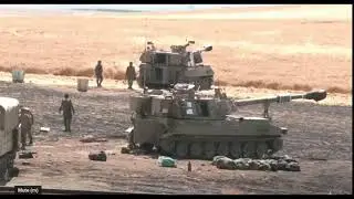 Live Video of Israeli troops prepare for war near Gaza border