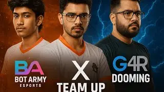Bot army esports and G4R doing team up disqualified from BGMS and wanted kicked  from lan 