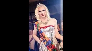 Miss Tuntenball 2018 - Verein Vielfalt Drag Queen Rachel Estrella Cloud