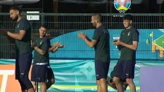 Europei, verso Italia-Svizzera: intensità in partitella e buon umore nell'allenamento azzurro