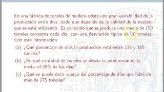 Desigualdad Tchebychev con Ejemplo