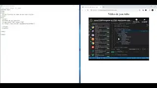 COMO INSERTAR un VIDEO de YOUTUBE en HTML BLOC DE NOTAS ✅🖥️🎥