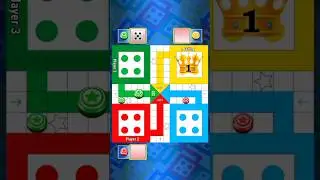 Ludo 3 player match | #shortsvideo