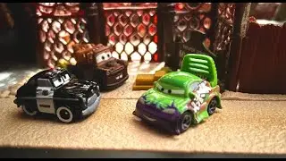 Disney Cars Mini Racers Speed Limit 3-Pack Review (Wingo, Mater, Sheriff)