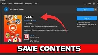 How to Save Contents on Reddit 2025?