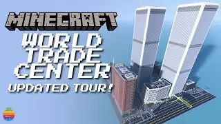 Minecraft - WORLD TRADE CENTER BUILD TOUR (2020 Update)
