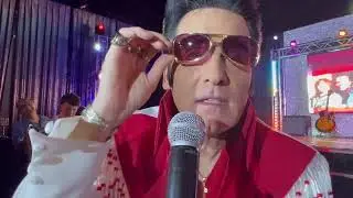 AT STEVE CONNOLLY SPIRIT OF ELVIS PRESLEY S SHOW AT LA MARRE THEATER IN LAS VEGAS 7/7/24