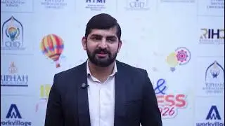 Alumni Voices: Dr. Muhammad Umar Atif at Riphah Innovation & Wellness Fest