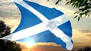 Flag and *anthem of Scotland