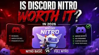 Is Discord Nitro Worth It in 2026? | Honest Review (Nitro Basic vs Full Nitro)