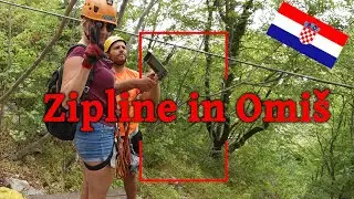 ZIPLINE ABENTEUR in Omiš - Kroatien: ADRENALIN & AUSSICHT über die Cetina SCHLUCHT!