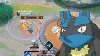 what is he trying to prove🤔🤔||machamp vs greninja||pokemon unite
