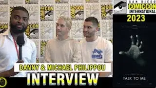 Interview with Danny and Michael Philippou - TALK TO ME (2023 | @Jedimike7  SDCC23