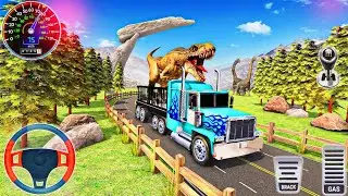 Angry Dinosaur Transport Truck Game - Wild Animals Transport Truck - Android Gameplay