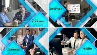 Company Presentation | Videohive After Effects Templates | Video Displays