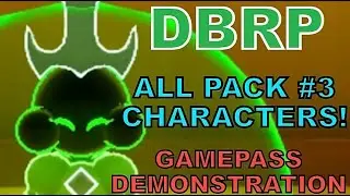 Databrawl Roleplay - All Pack #3 Characters, as rendered ingame!