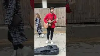A talented boy singing a Turkish song on street #short #shorts #turkey #turkishsong