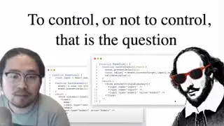 🤔 To Control, or Not to Control?