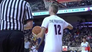 The Professor & Chris Brown Ball Together @ Power106 Celeb Game