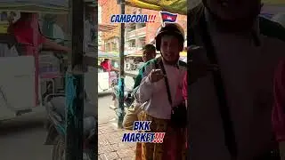 Busy BKK Market, Phnom Penh, Cambodia🥰💗🇰🇭