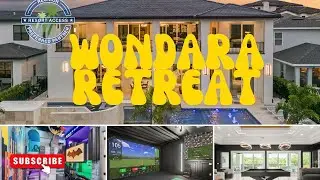 Роскошный комплекс Wondara Retreat | Поместье с 9 спальнями, тематическими номерами и симулятором...