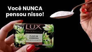 É só colocar AÇÚCAR no SABONETE e nunca mais gaste no mercado