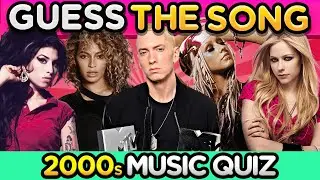 GUESS THE 2000s SONG 🎶 | Only 2000s Kids Will Pass!