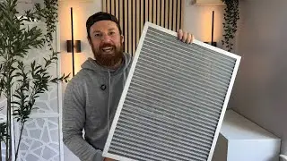 Reusable Electrostatic HVAC Air Filter &ndash; Washable, Long-Lasting, & Efficient Air Filtration!