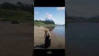 😱 Girl vs CROCODILE 🐊 in RDR2 🔥  Shocking Attack 🎮 #crazytuhin #RDR2 #GamingReels #WildMoments #