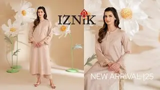 Iznik Unstitched Collection 2025 | Printed Lawn | Pakistani Dresses UK