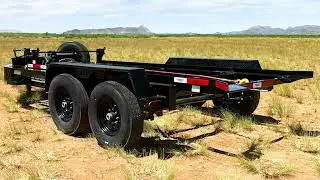 Horizon RDZ Roll Off Trailer with Dump Bin or Flatbed Accessories