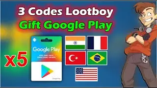 Lootboy Codes & 5 Gift Google Play - codigos lootboy 2023