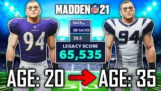 38.5 IN 1 SEASON?! Following The Career of a 99 Overall X-Factor LE l Madden 21 Experiment