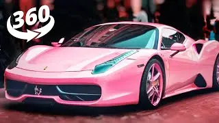 Lamborghini vs Ferrari Car Racing (360 VR Video)