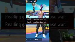 READING GAME INFO PLEASE WAIT PROBLEM FREE FIRE 😱 #shorts