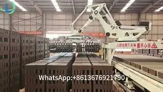 Full automatic clay brick production line/rotary tunnel kiln
