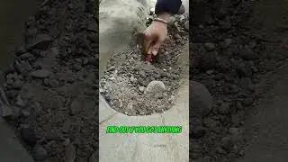 #traditional #goldmining Turns Useless Pit Into 6 Grams of Pure #gold #goldrush #goldpanning